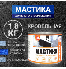 Мастика битумная холодного отверждения 1,8кг Царицынские краски