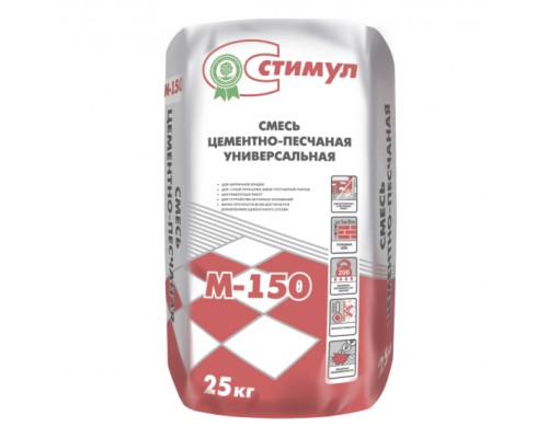 ⭐️⭐️⭐️ ▷【СТИМУЛ смесь кладочная м-150 25кг (48шт/пал)】, ЛИТОКС