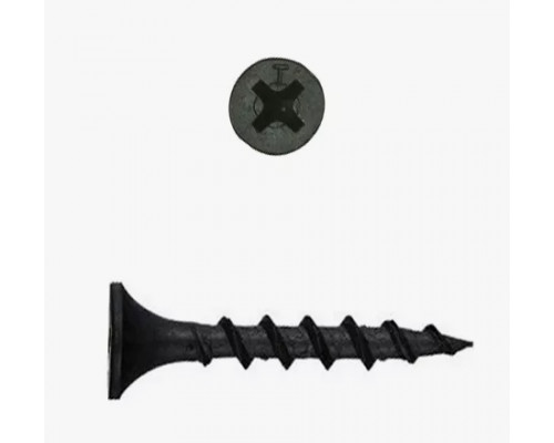 ⭐️⭐️⭐️ ▷【Саморез по г/к КРУП. рез., фосф. 3,5х19 (1000) по дереву】, ГВОЗДИ, САМОРЕЗЫ, ДЮБЕЛЯ, ШУРУПЫ