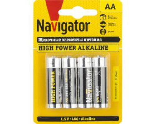 ⭐️⭐️⭐️ ▷【Элемент питания Navigator 14 059 NBT-NPE-LR03-BOX24 24/720】, 01.4 ЭЛЕМЕНТЫ ПИТАНИЯ
