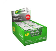Батарейка алкалиновая GP Super Alkaline G-Tech 24А ААA - 4 шт. на блистере