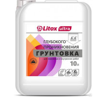 Грунтовка LITOX ULTRA глубокого проникновения (10л) 