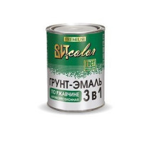 Грунт-эмаль по ржавчине 3в1 ВИТ color 0,8кг вишня
