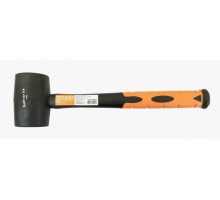 Киянка Bohrer 680 г. рукоятка фибергласс с резиновым покрытием (круглый боек, черная резина)