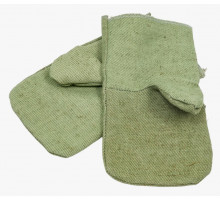 Б-02 Рукавицы брезентовые пл.400гр 2-ой налад.+ п/н пл.400гр (арт.11235)