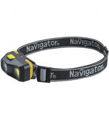Фонарь светодиодный NPT-H39-ACCU 1XPE LED, 3Вт + 1COB, 3Вт налобный аккумуляторный