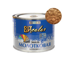 Эмаль с молотковым эффектом 0,4 кг Зеленая