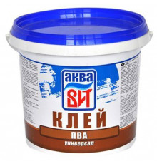 Клей " ПВА " универсал ВАК-С-6 (0,9кг ведро)