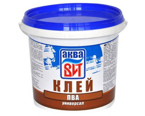 Клей " ПВА " универсал ВАК-С-6 (0,9кг ведро)